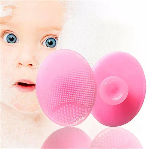 3Pcs Baby Bath Brushes Massage Shower Cleanser