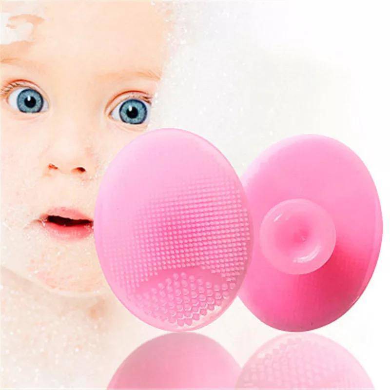 3Pcs Baby Bath Brushes Massage Shower Cleanser