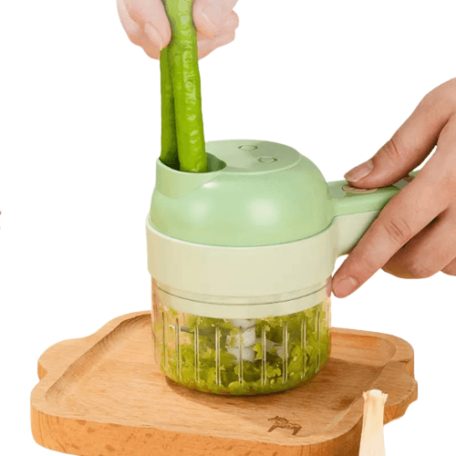 4 In 1 Electric Multifunctional Vegetables Slice Cutter