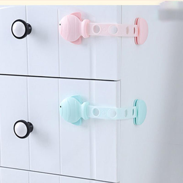 4 Packs Of Baby Safety Lock Plastic For Furniture