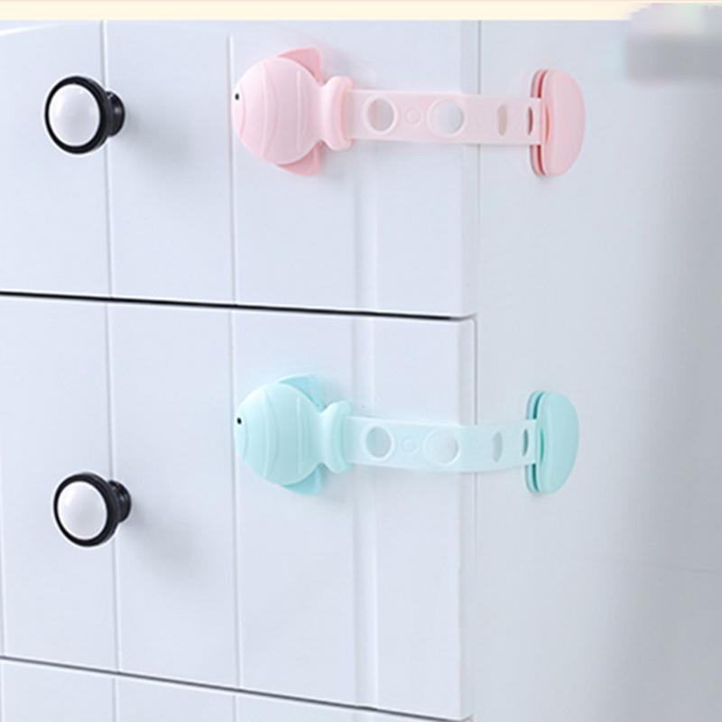 4 Packs Of Baby Safety Lock Plastic For Furniture