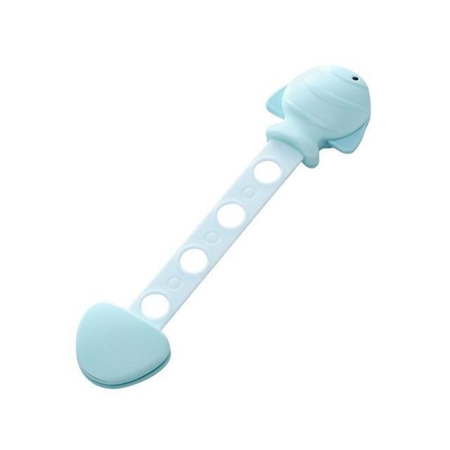 4 Packs Of Baby Safety Lock Plastic For Furniture Green