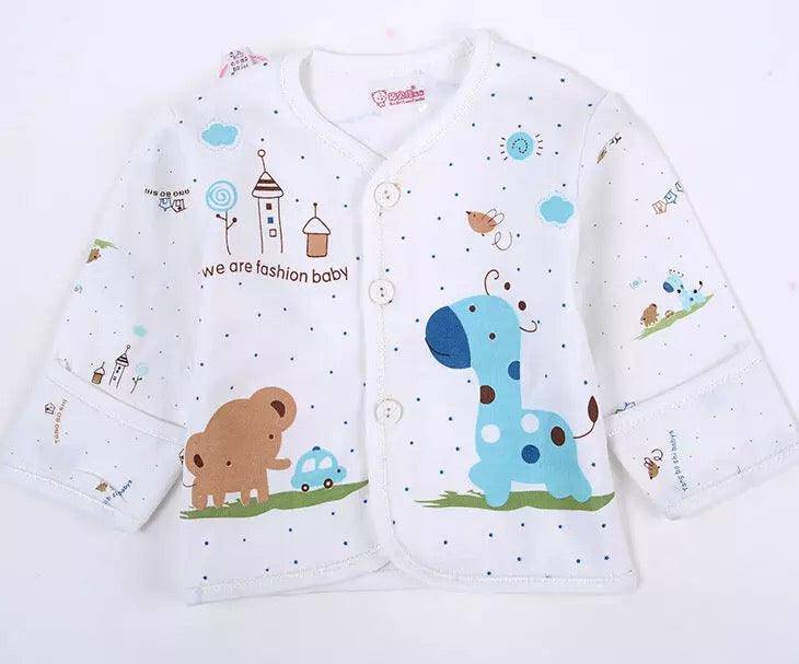 5Pcs Newborn Boys Girls Animal Clothes