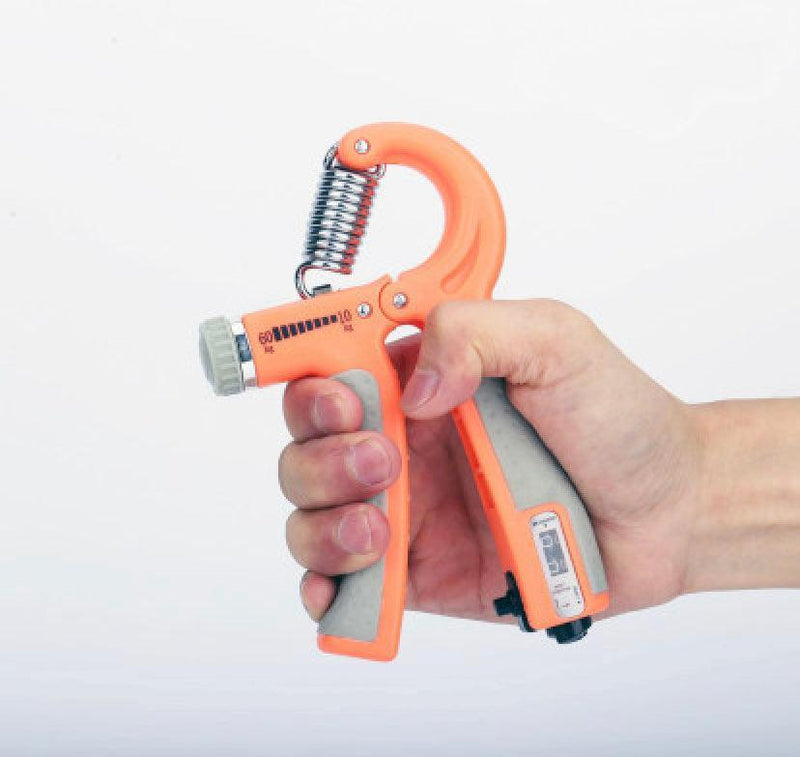 Adjustable Hand Gripper Fitness Exercise Orange