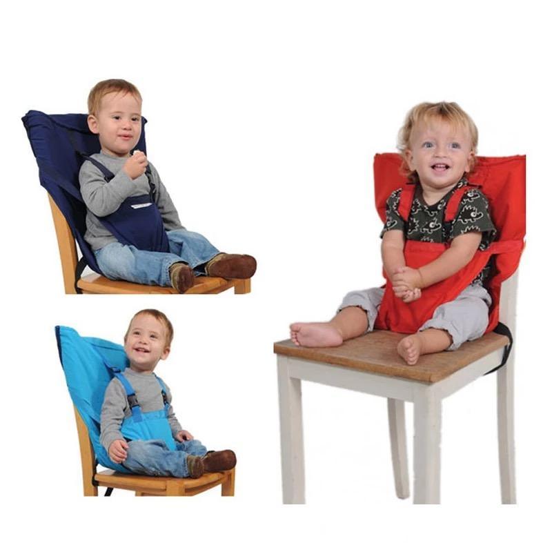Adorable Portable Children Folding Dining Seat Belt