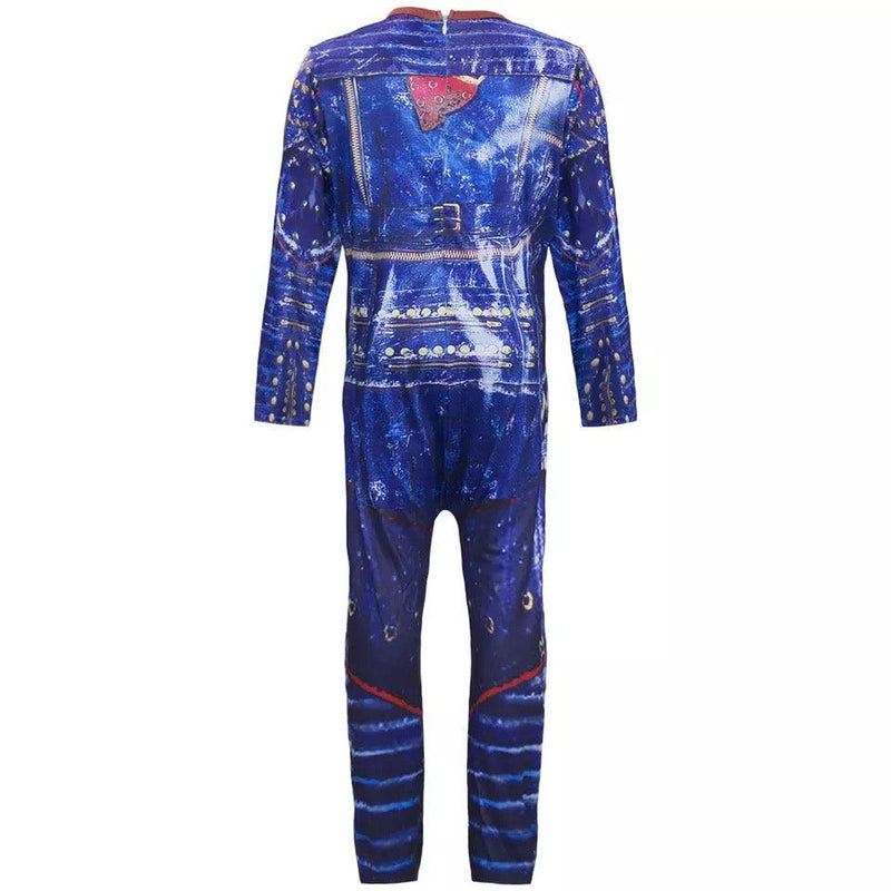 Anilnc Descendants 3 Evie Girls Halloween costume Blue