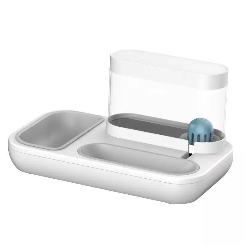 Anti-slip ABS Cat Food Dog Automatic Feeder Water Dispenser
