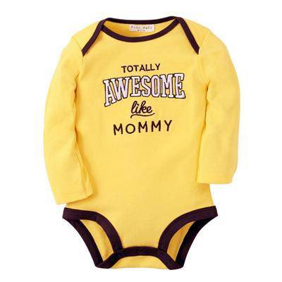 Baby Boy Gentleman Bowtie Romper yellow
