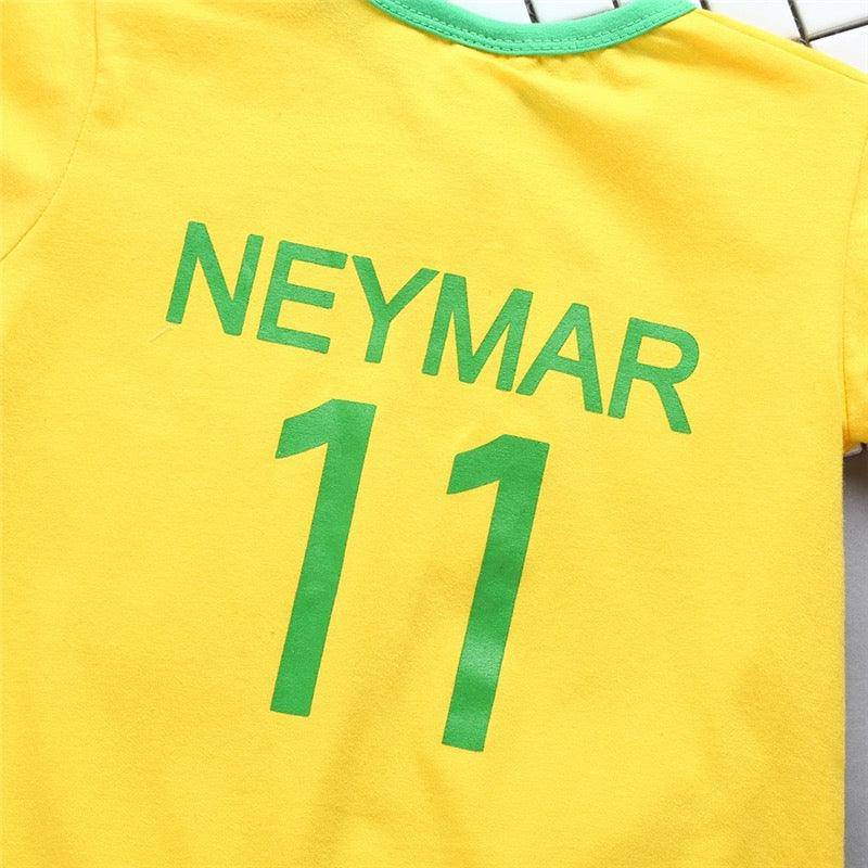 Baby Boy Girl Romper Soccer Football Clothes