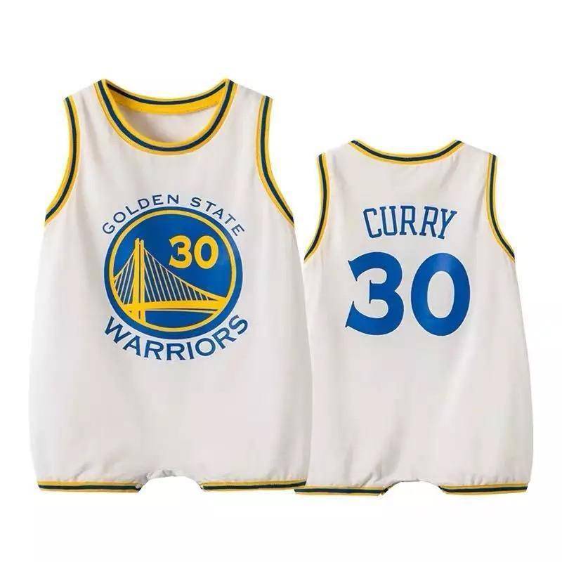 Baby Boy Romper Basketball Jumpsuit Blue