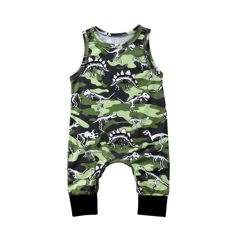 Baby Boys Romper Dino Jumpsuit