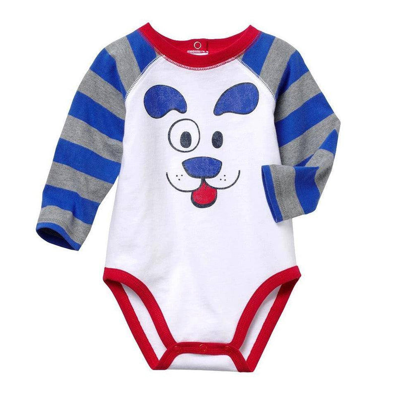 Baby Girl Animal I'm Beary Cute Bodysuit White