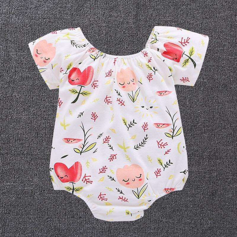 Baby Girl Floral Flower Onesies