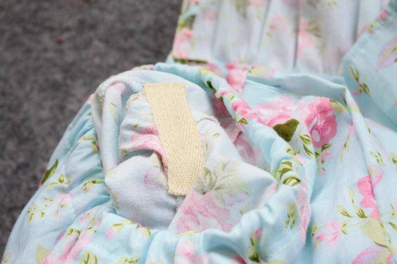 Baby Girl Lotus Flower Jumpsuit & Headband