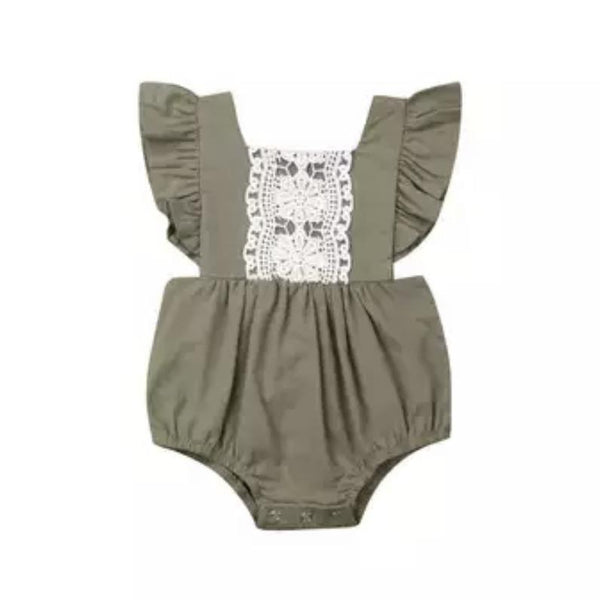 Baby Girl Ruffles Romper Clothes