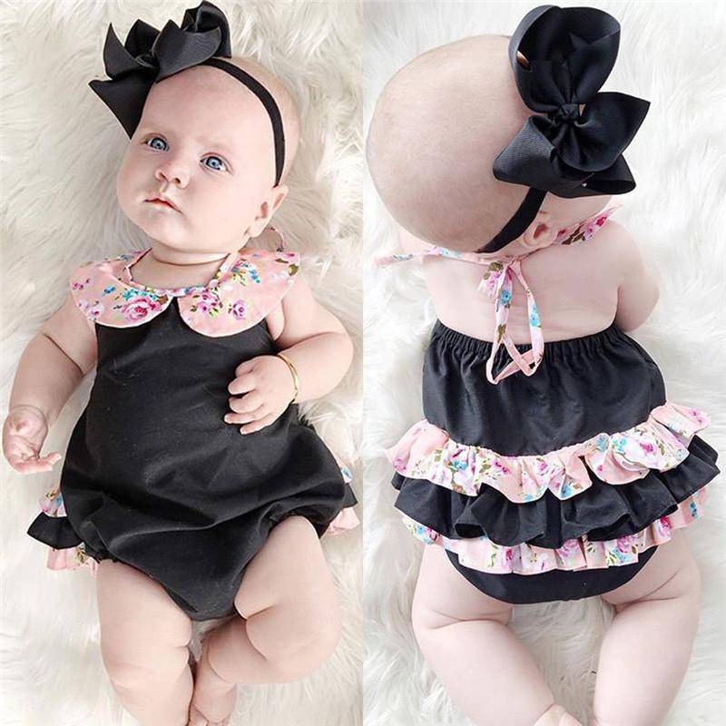 Baby Girls Jumpsuit Printed Clothes