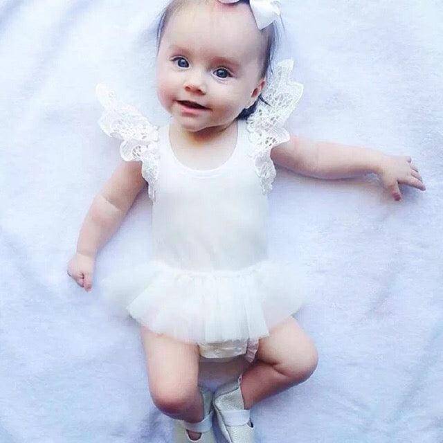 Baby Girls Romper Party Dress Tutu