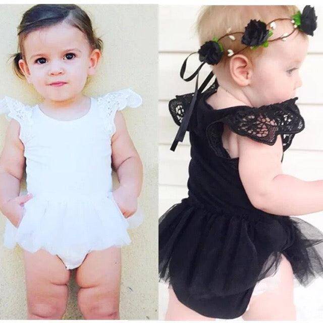 Baby Girls Romper Party Dress Tutu
