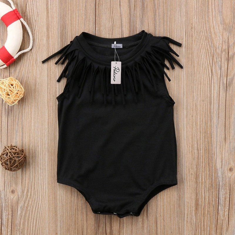 Baby Girls Sleeveless Romper Jumpsuit
