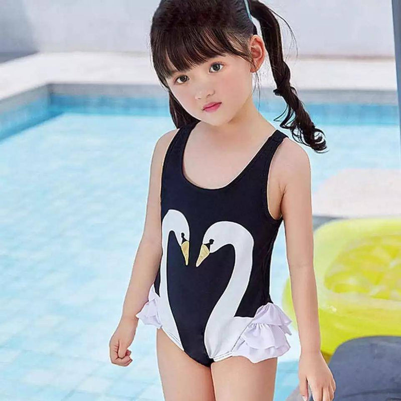 Baby Girls Summer Swimwear Bathing Suits Black