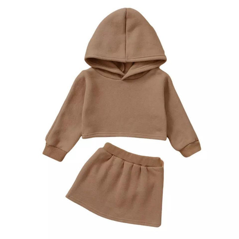 Baby Girls Sweatershirt Velvet Shirt Outfit