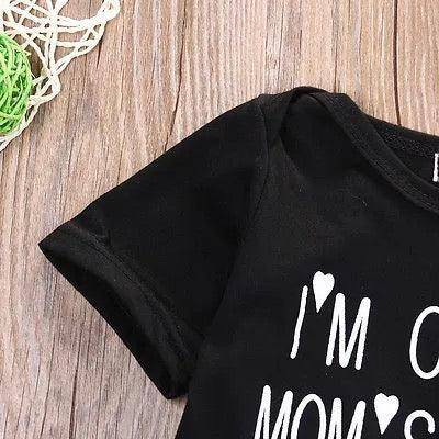 Baby I'm Cute Mom's Hot Dad's Lucky Romper