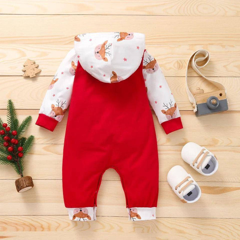 Baby Long Sleeve Christmas Romper Jumpsuit