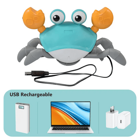 Baby Moving Crab Octopus Musical Toys