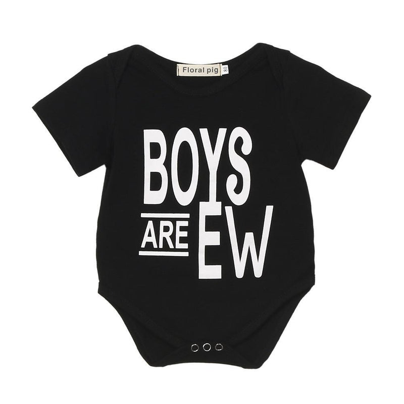 Baby Romper Boys Are Ew Girls Jumpsuit