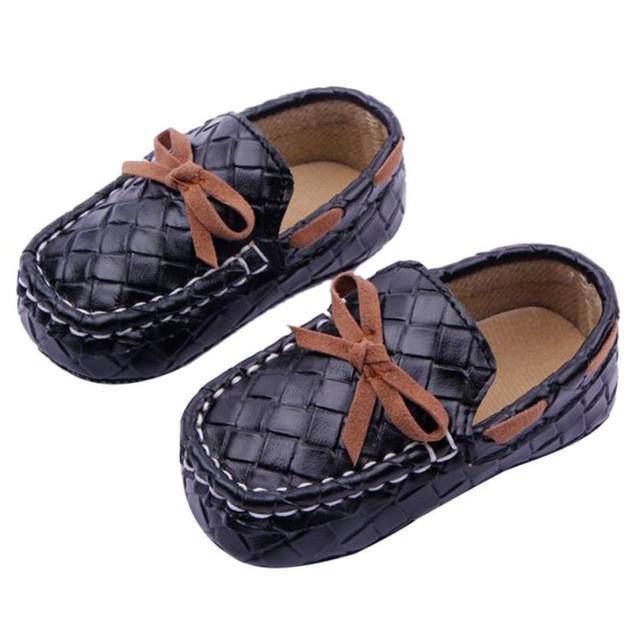 Baby Soft Sole Crib Anti-Slip shoes Black