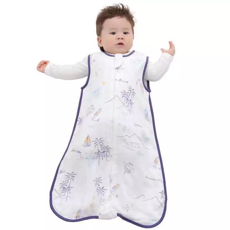Baby Swaddle Muslin Sleeveless Blanket