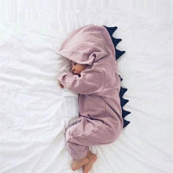 Baby Unisex Dinosaur Costume Romper Clothes 18M Gray