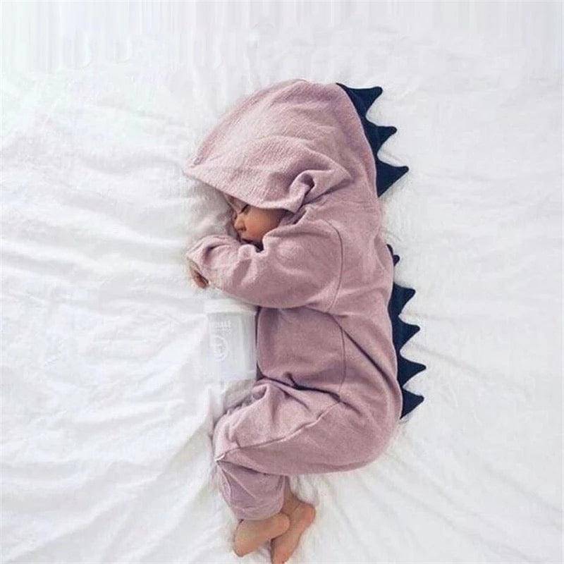 Baby Unisex Dinosaur Costume Romper Clothes 18M Gray