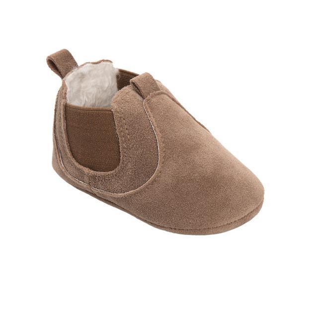 Baby Unisex Soft Warm Velvet Shoes Gray