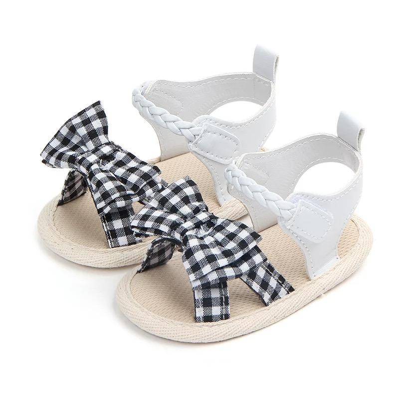 Beautiful Baby Girl Scandals Lattice Cotton Shoe Black