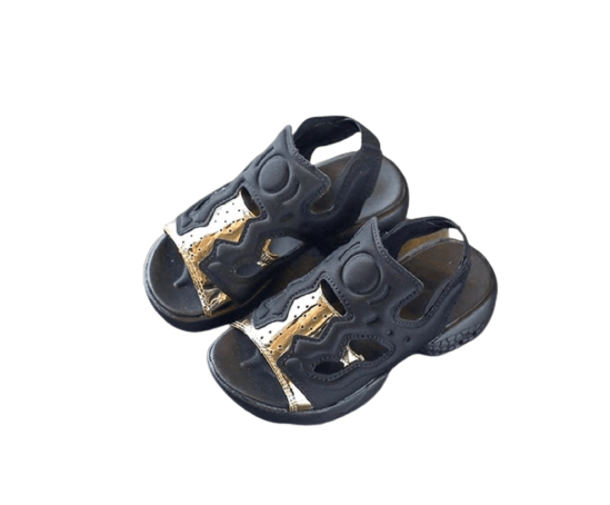 Beautiful Children Boys Girls Black Flat Scandals Black