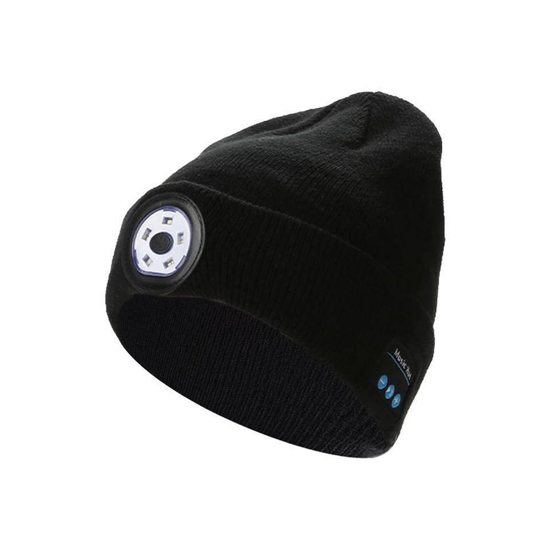 Bluetooth 5.0 Led Stereo Rechargeable Warm Hat