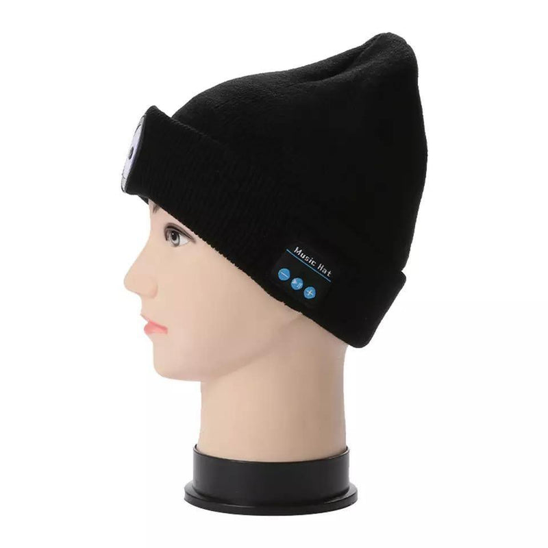 Bluetooth 5.0 Led Stereo Rechargeable Warm Hat