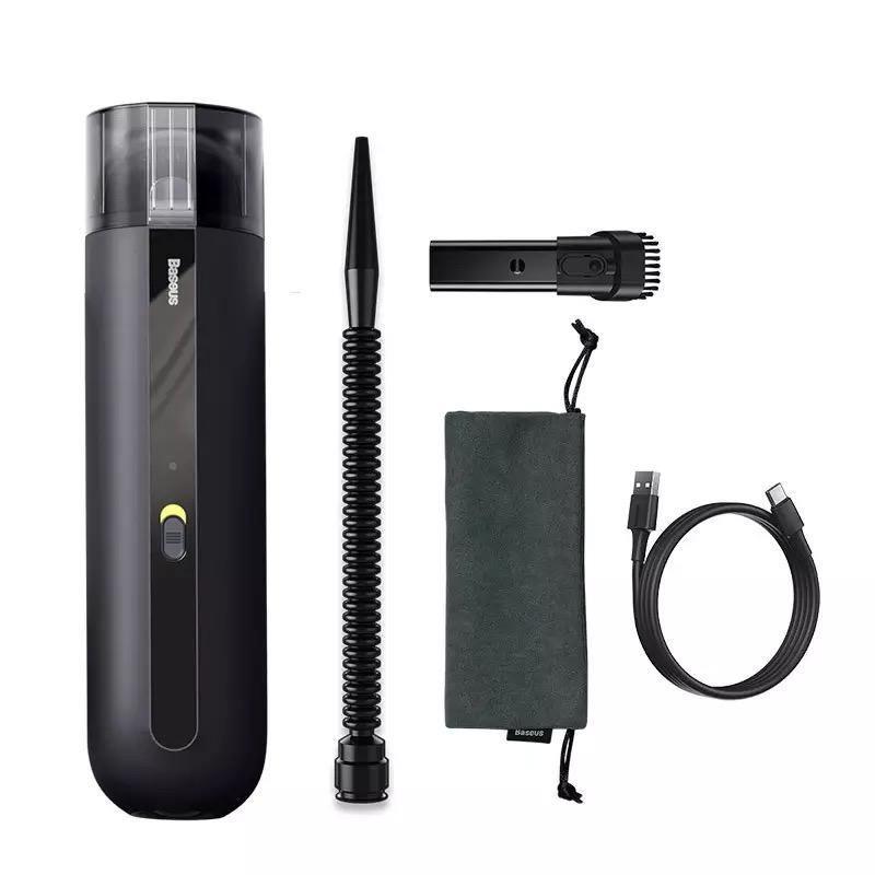 Portable Car Vacuum Cleaner Wireless 5000Pa Rechargeable Black
