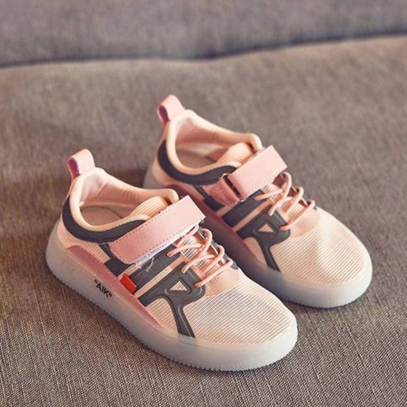 Casual Children Breathable Solid Sport Sneakers Shoes