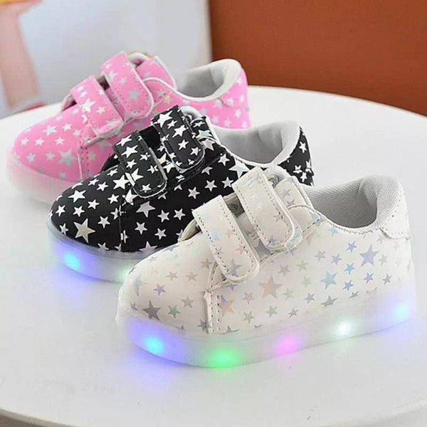 Casual Unisex Boy Girl Led Luminous Sneakers Shoes