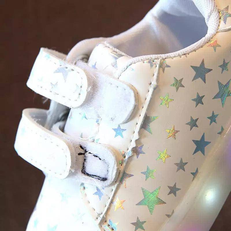 Casual Unisex Boy Girl Led Luminous Sneakers Shoes
