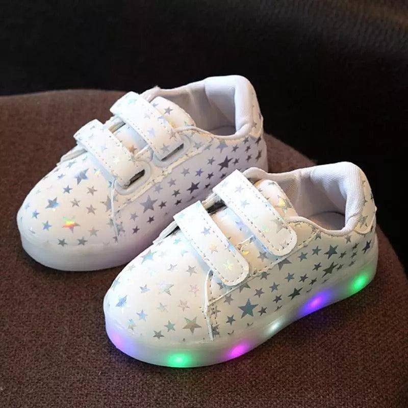 Casual Unisex Boy Girl Led Luminous Sneakers Shoes