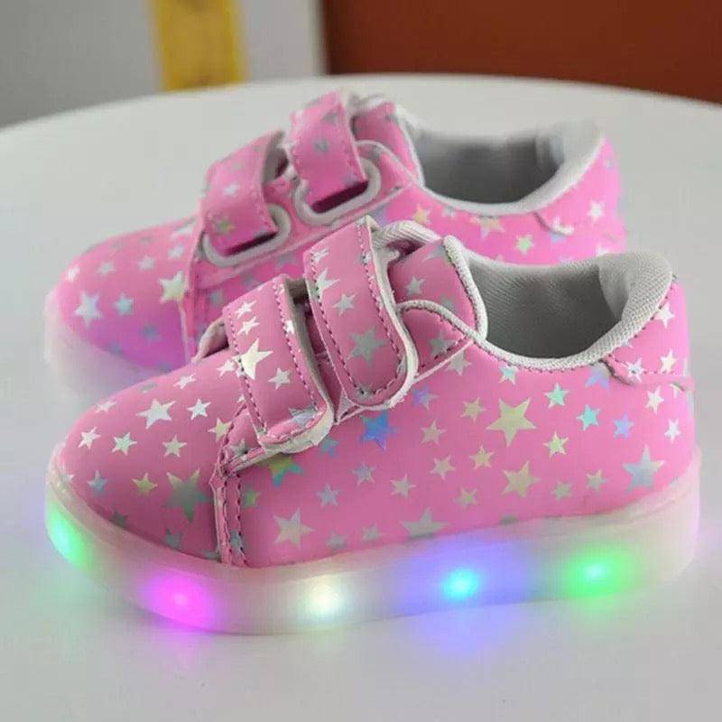 Casual Unisex Boy Girl Led Luminous Sneakers Shoes