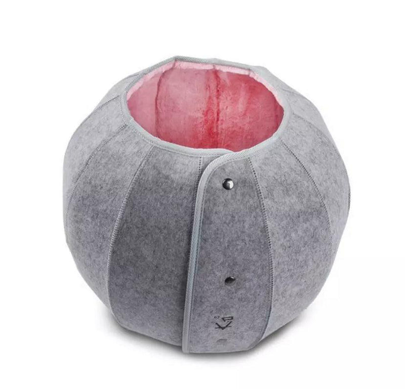 Warm Cat Tunnel Shell Pet Bed Multifunctional Pink