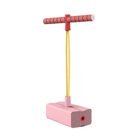 Children Jumping Frog Outdoor Exercise Pink