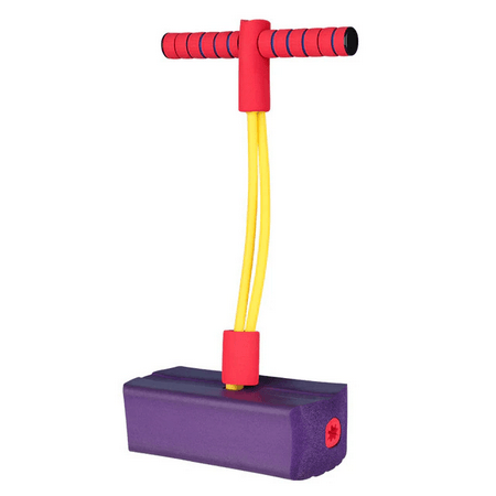Children Jumping Frog Outdoor Exercise Purple