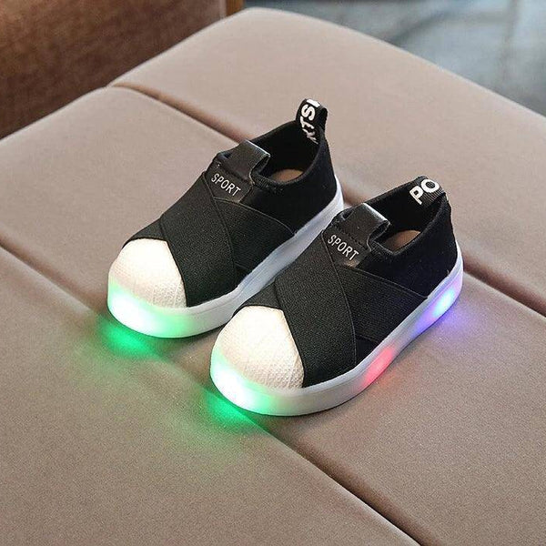 Children Led Sneakers Casual Sport Shoes