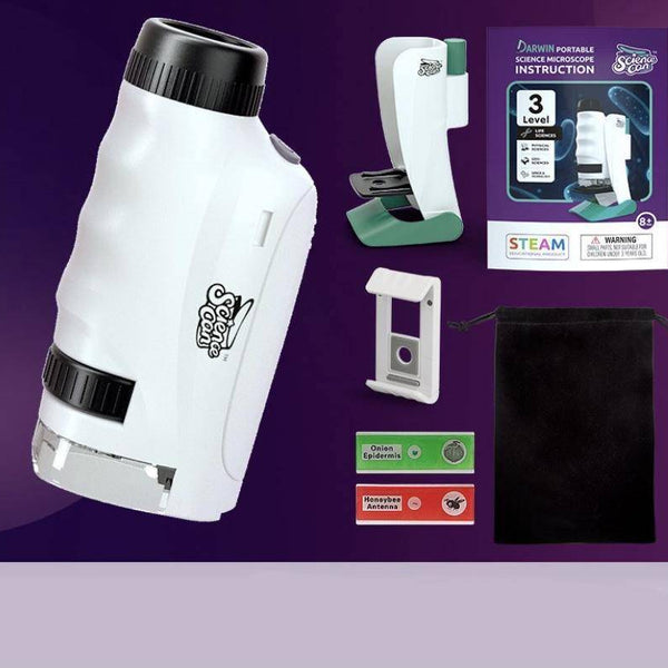 Children’s Scientific Toy Portable Mini Microscope