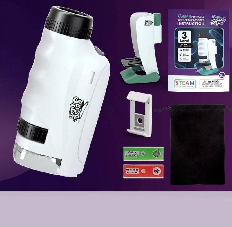 Children’s Scientific Toy Portable Mini Microscope